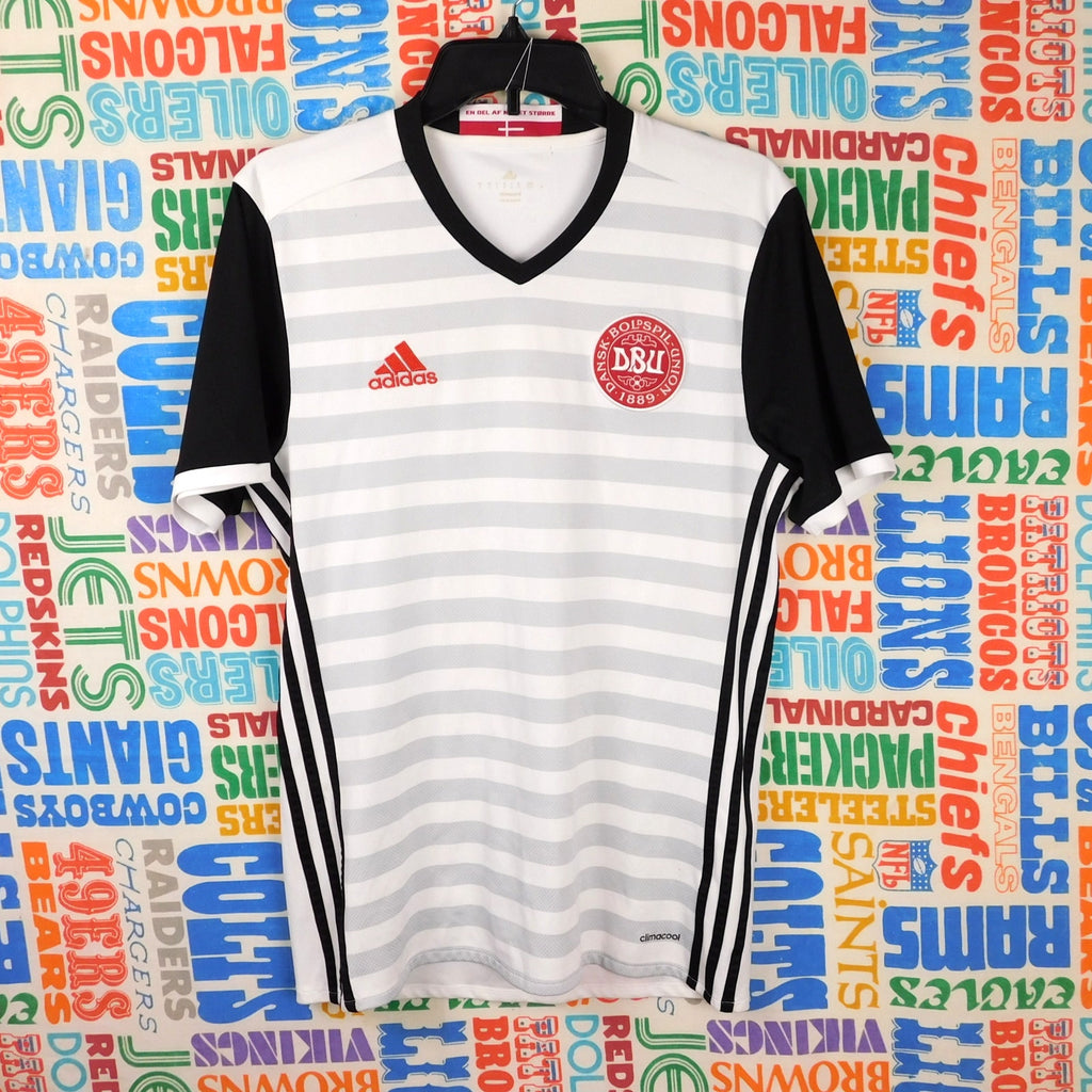 Adidas Denmark DBU ClimaCool Soccer Jersey - Size S