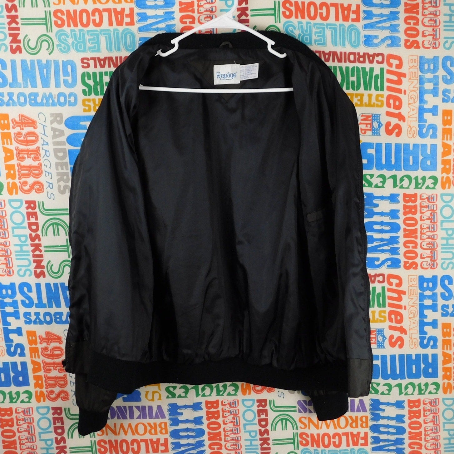 80s Repage Racer Jacket - Members Only Style - Size XL