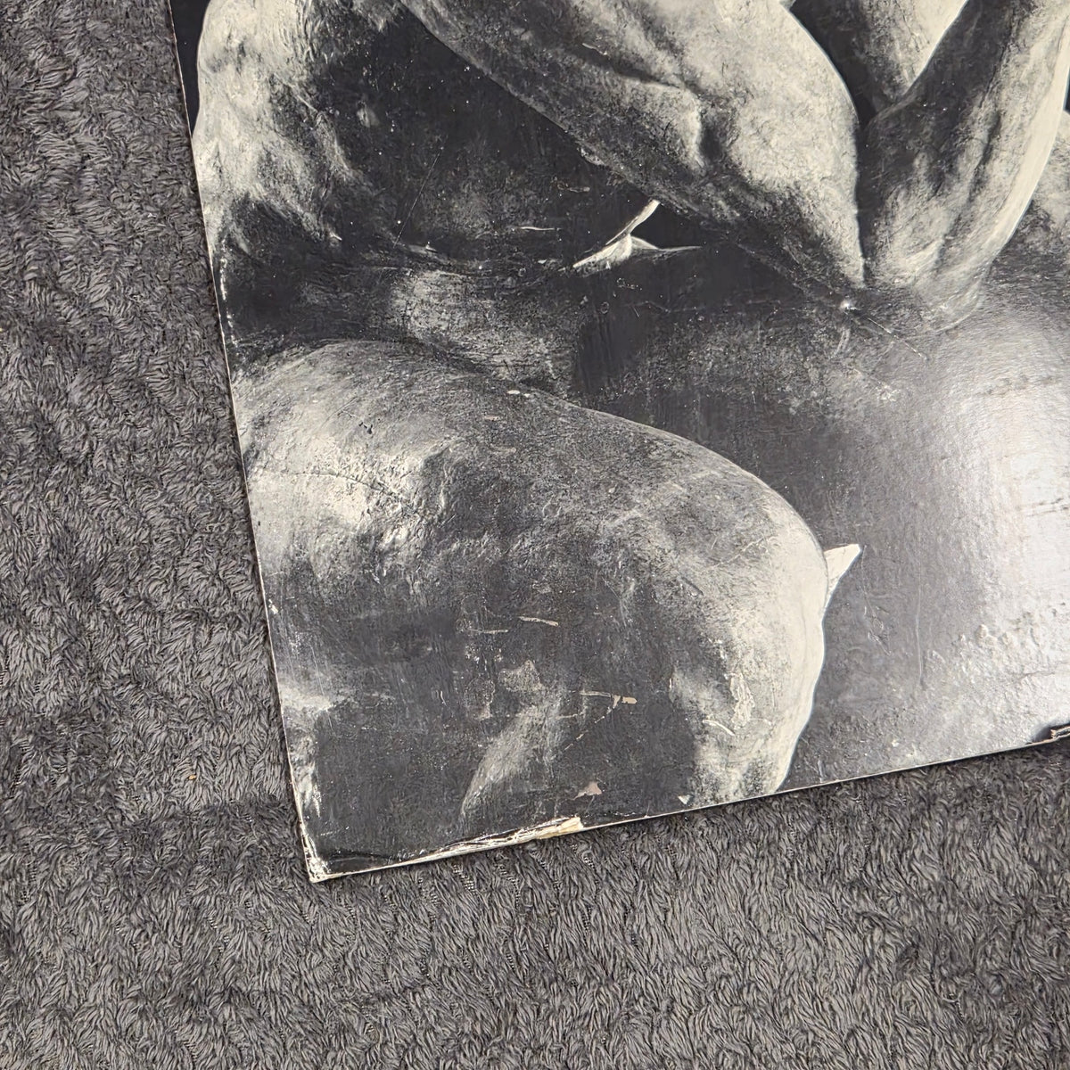 Vintage Musee Rodin Le Penseur The Thinker Paris Museum Rigid Foam Poster 16x24