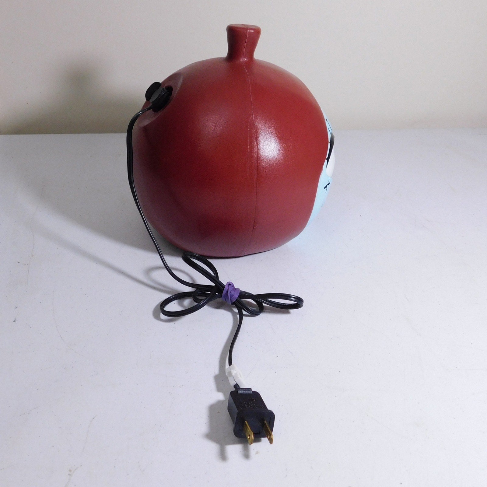 Nightmare Before Christmas Sally Light Up Blow Mold Pumpkin Head Hand Repainted