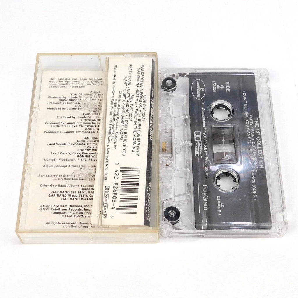 The Gap Band 12" Collection Audio Cassette Tested 1988 Polygram 826 808-4 M-1
