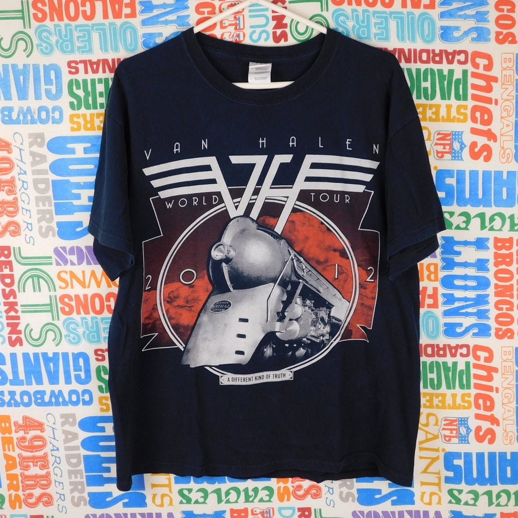 Van Halen 2012 World Tour T Shirt - Size L