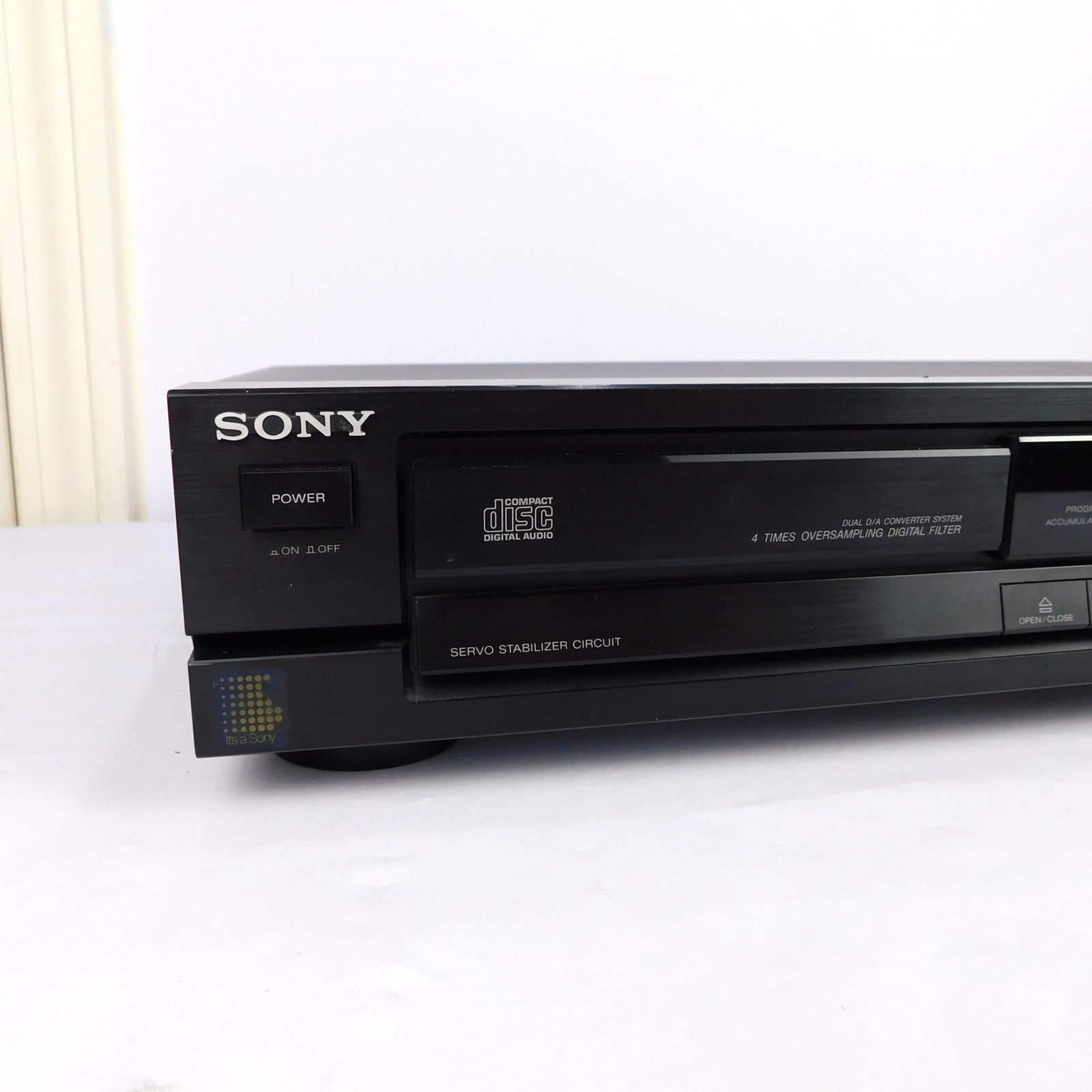Sony CDP-190 CD Player Single Disc Fully Tested Serviced Vintage 1989 Japan