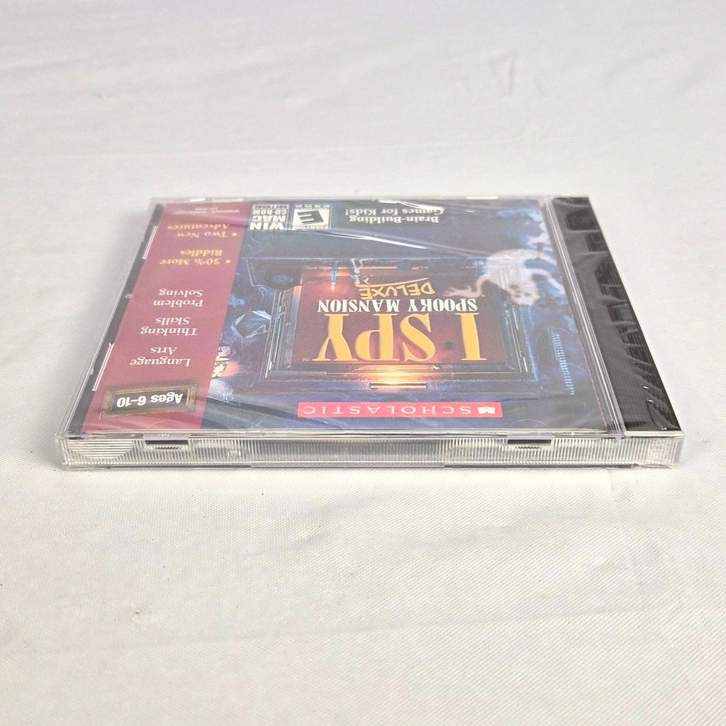 I Spy Spooky Mansion Deluxe PC CD ROM Game New Sealed 2004 Scholastic Win Mac