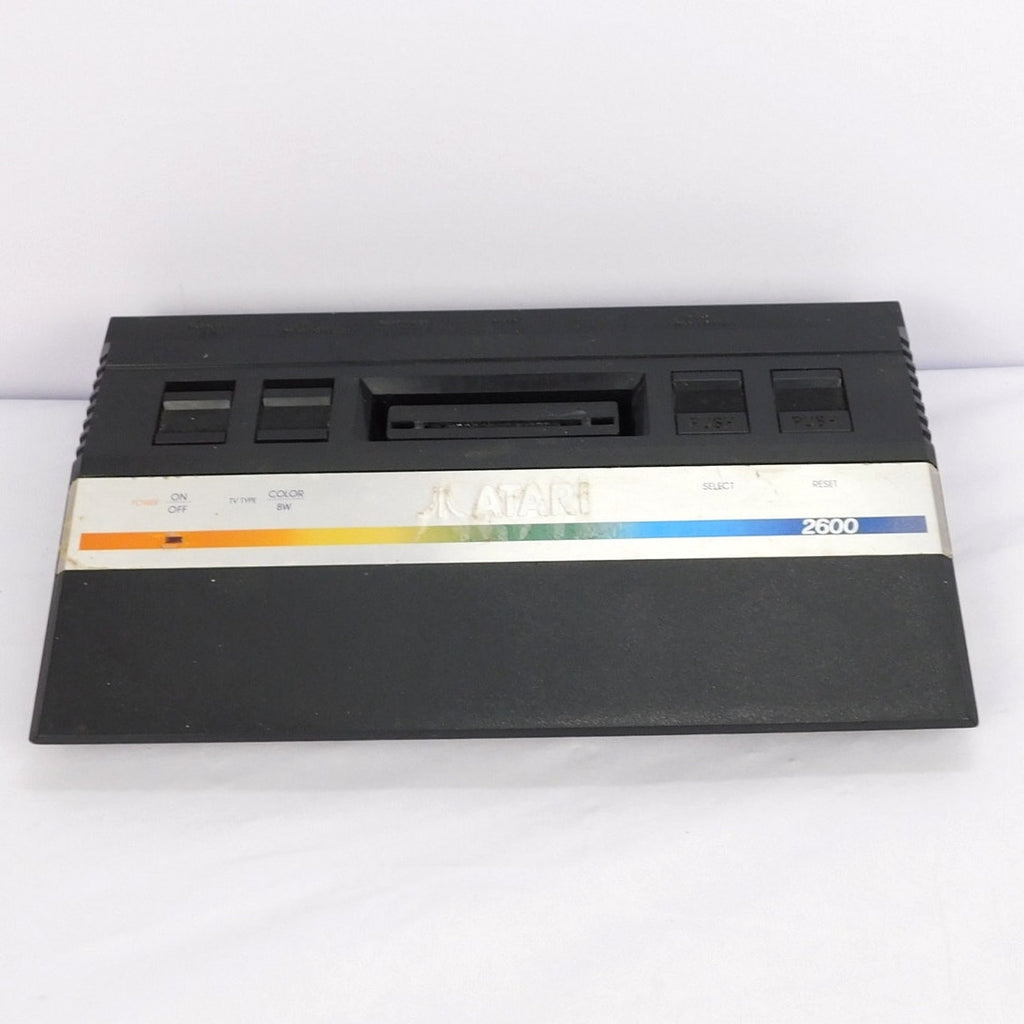 Atari 2600 Junior Rainbow Console Bundle w/ Cables Games & Controller Tested