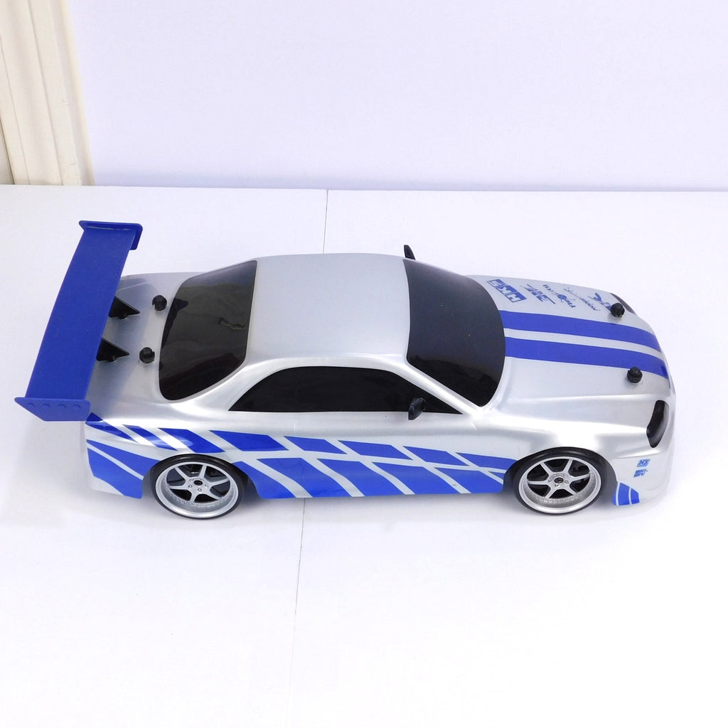 Jada Fast & Furious Nissan Skyline GT-R R34 RC Car 27MHz No Remote Tested Motor