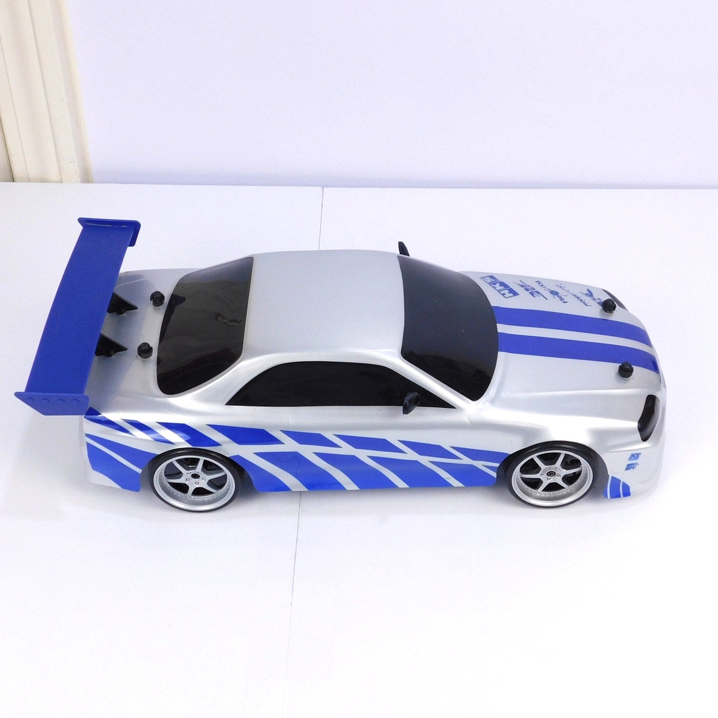 Jada Fast & Furious Nissan Skyline GT-R R34 RC Car 27MHz No Remote Tested Motor