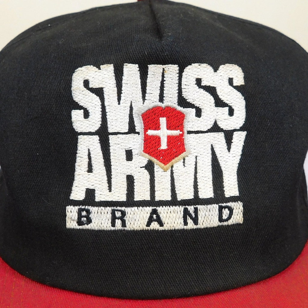 90s Swiss Army Brand Snapback Hat - Adjustable
