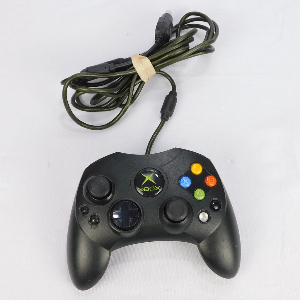 Microsoft Original Xbox Controller S Fully Tested w/ Breakaway Cable X08-69873