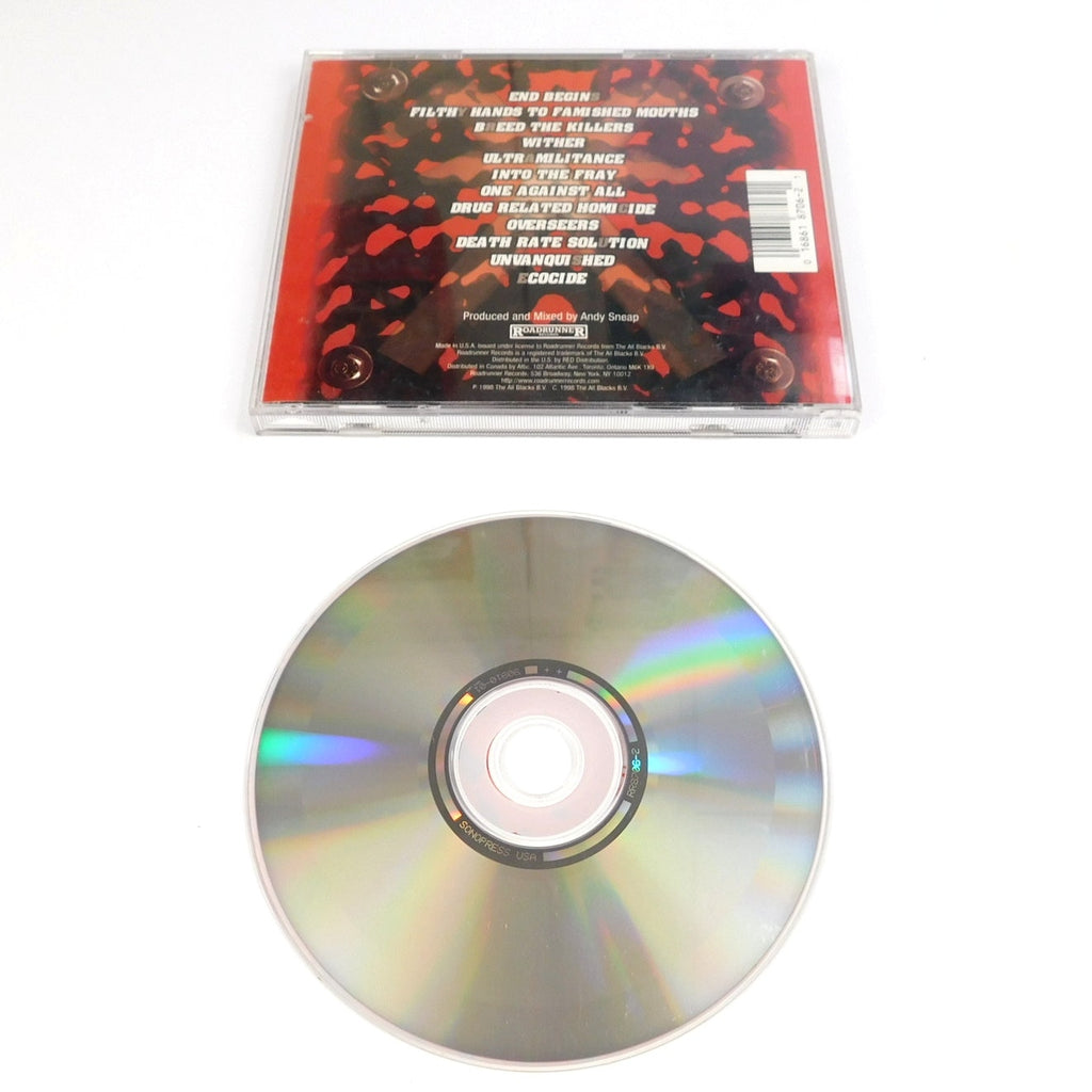 Earth Crisis Breed the Killers CD 1998 Roadrunner 8706-2 Metalcore Tested