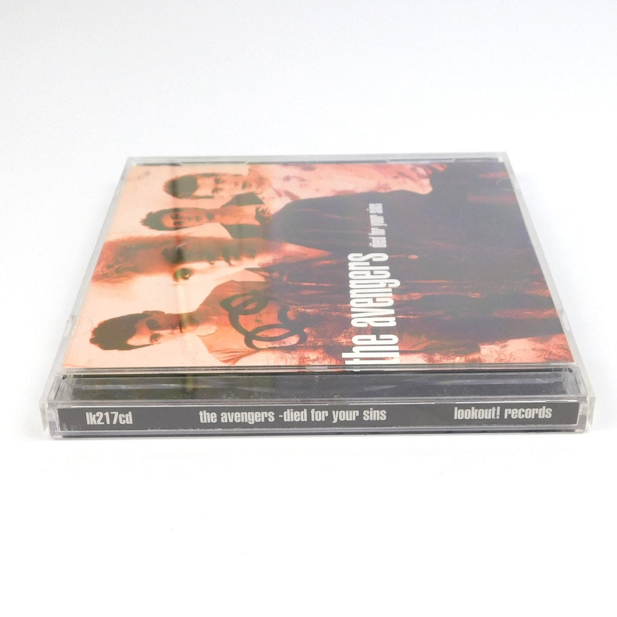 The Avengers Died for Your Sins CD 1999 Tested Lookout Records LK217CD OOP Punk