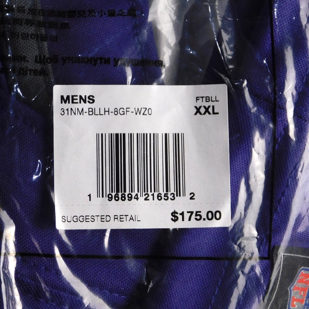 Nike Lamar Jackson Baltimore Ravens #8 Vapor FUSE Jersey Purple XXL NWT
