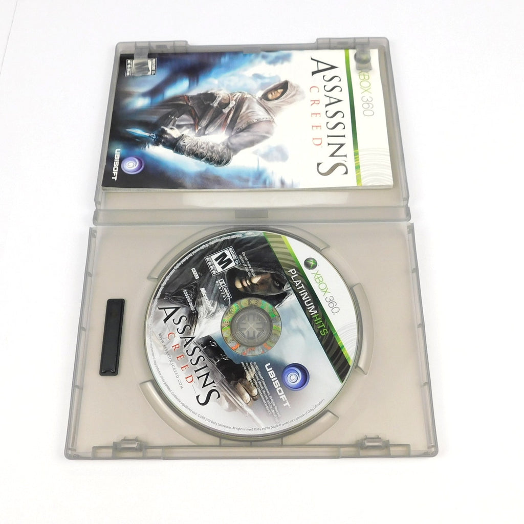 Assasins Creed 1 Xbox 360 Complete CIB Tested Working Platinum Hits