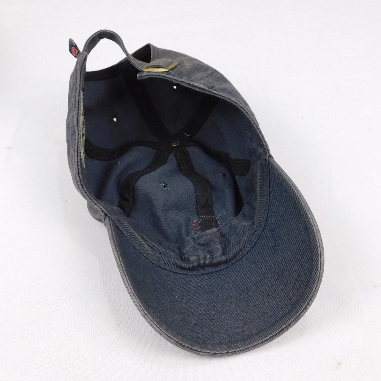 Boston Red Sox 47 Brand Twins Strapback Hat Distressed Felt B Logo Adjustable