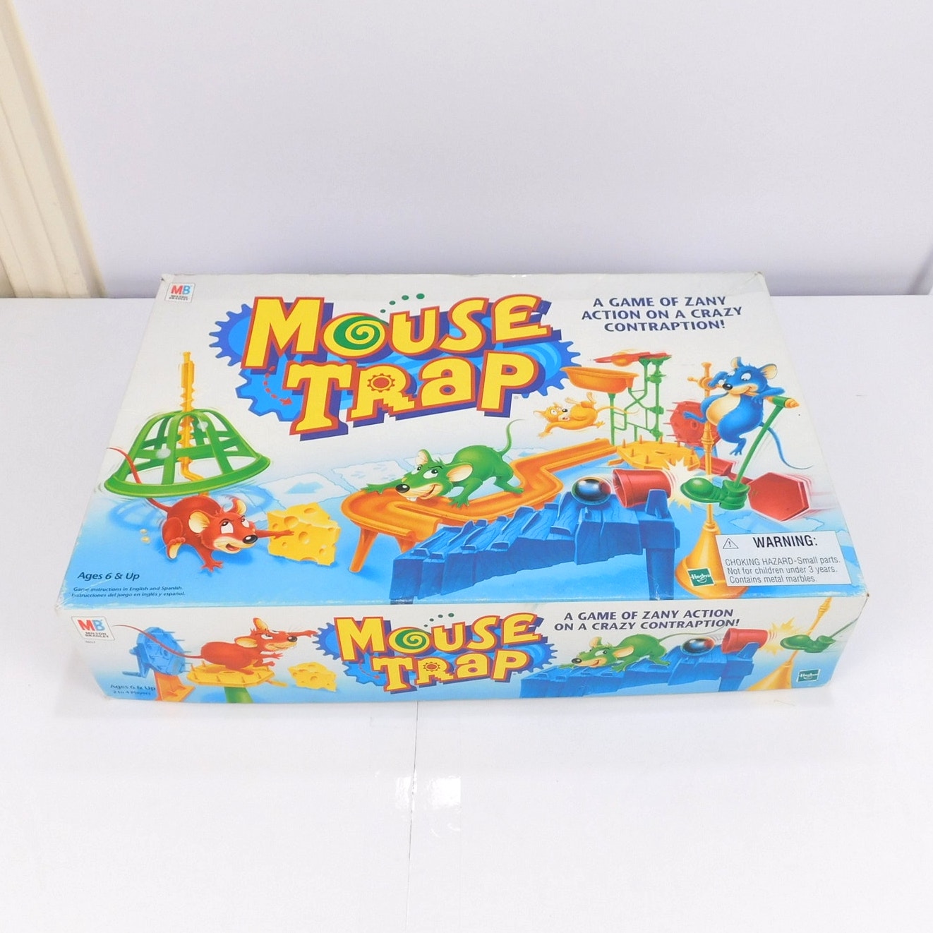 1999 Mouse Trap Milton Bradley Board Game Complete CIB Instructions Vintage