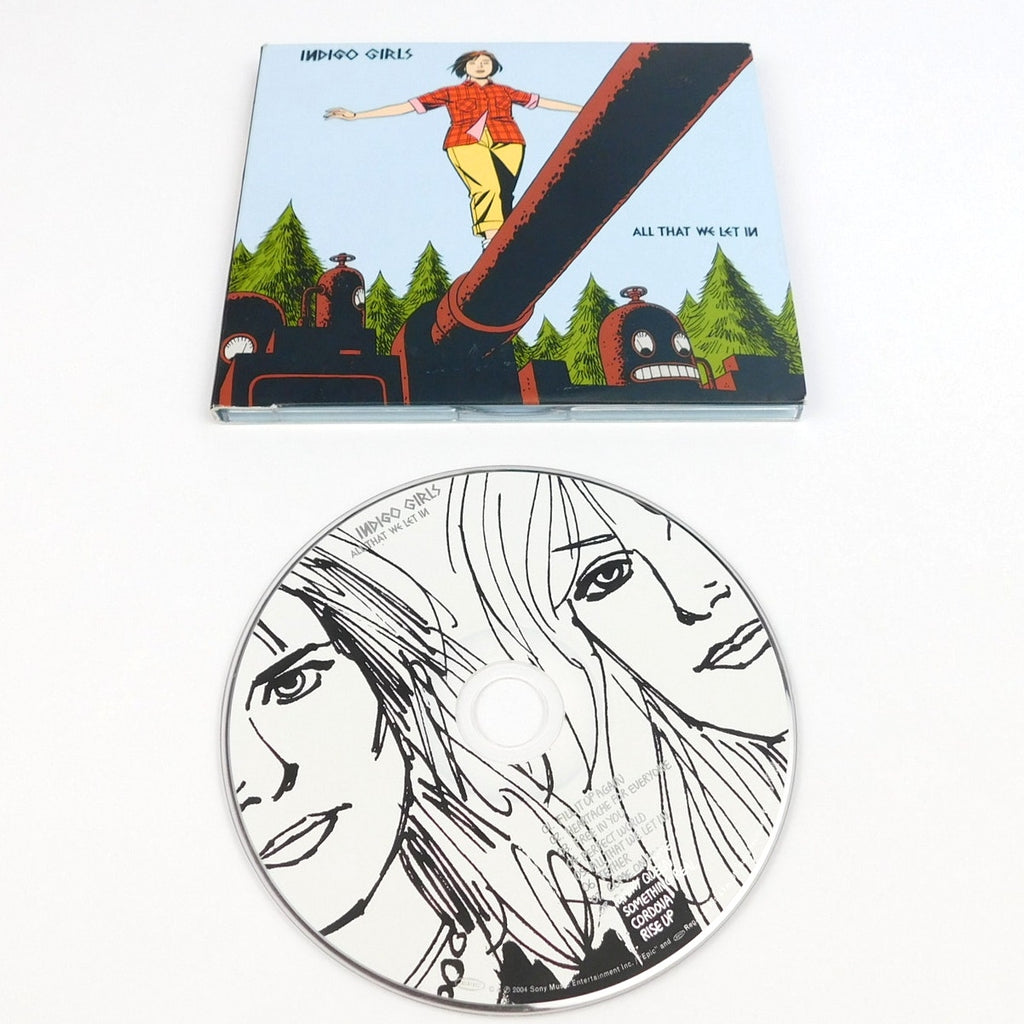 Indigo Girls All That We Let In CD 2004 Epic Amy Ray Emily Saliers Folk Rock