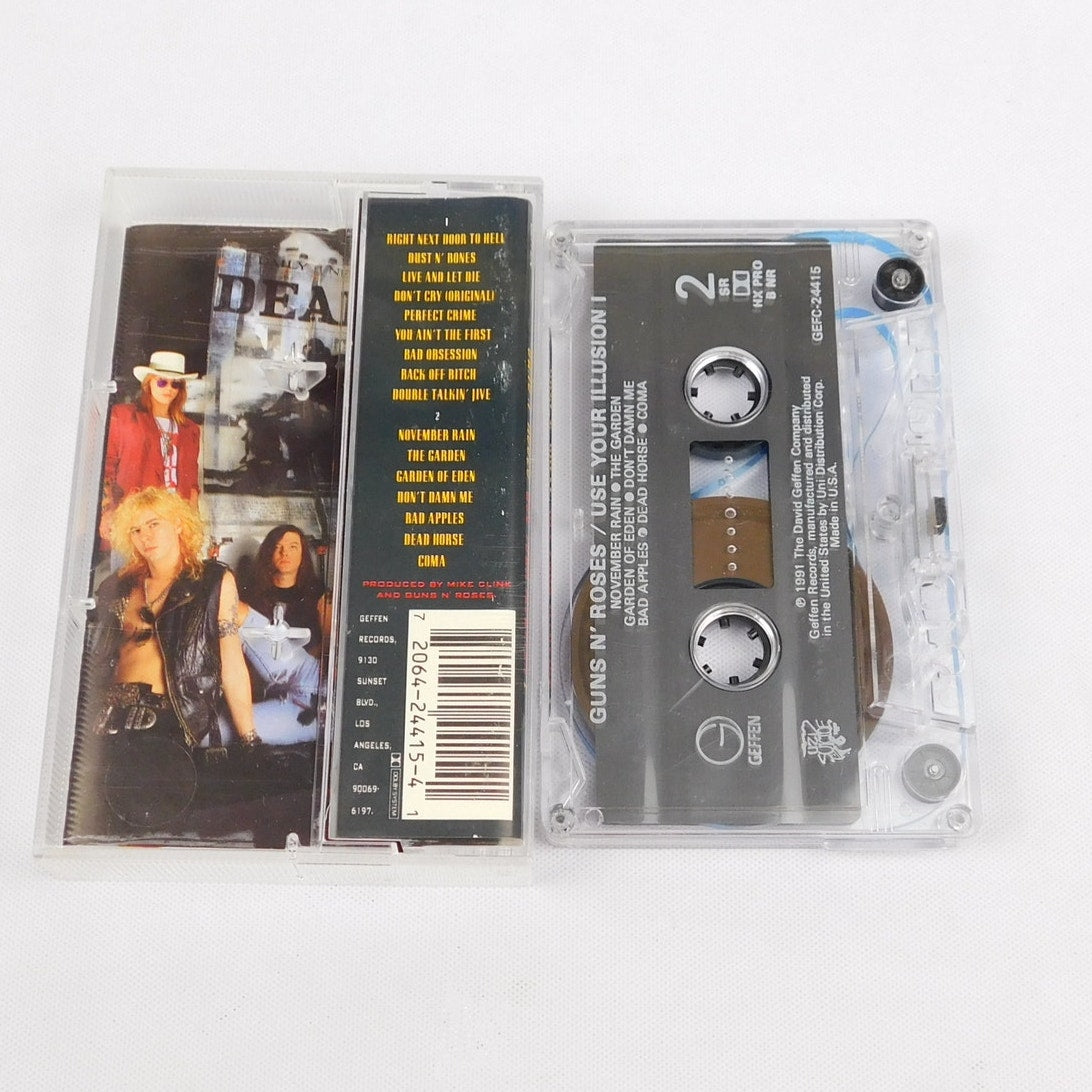 Guns N Roses Use Your Illusion I Cassette Tested 1991 Geffen Records GEFC-24415