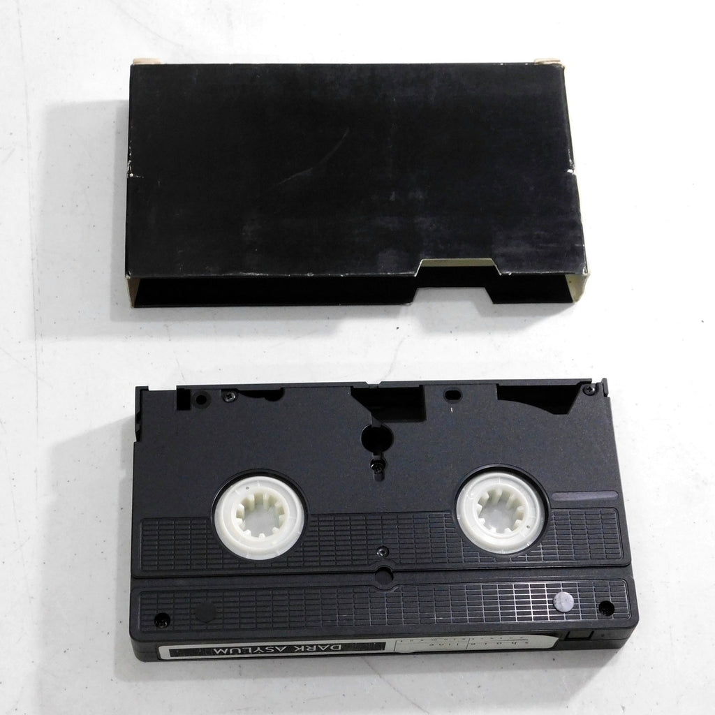 Shoreline Entertainment Dark Asylum Horror VHS Screener Tape Tested Working 2002