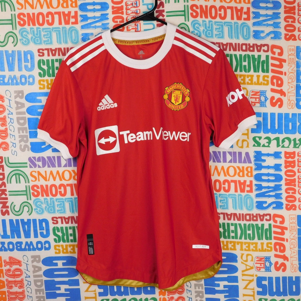 Adidas Machester United Bruno Fernandes HEAT.RDY Jersey - Size S (damaged back print)