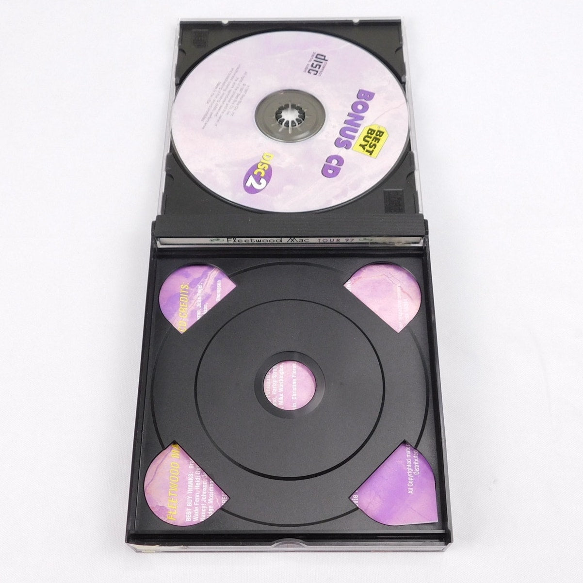 Fleetwood Mac 1997 Tour CD 2 Disc Best Buy Collectors Edition Tested Working