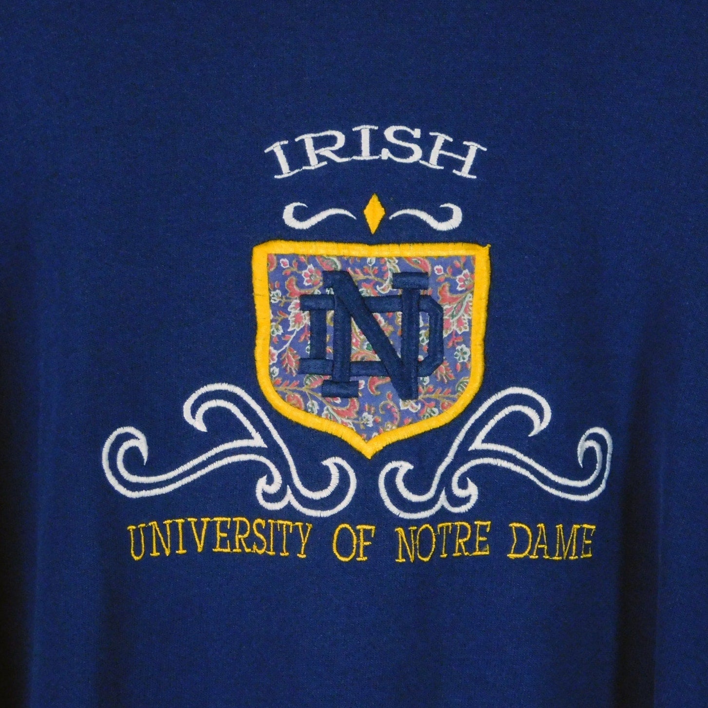90s Notre Dame Fighting Irish Sweatshirt - Size L