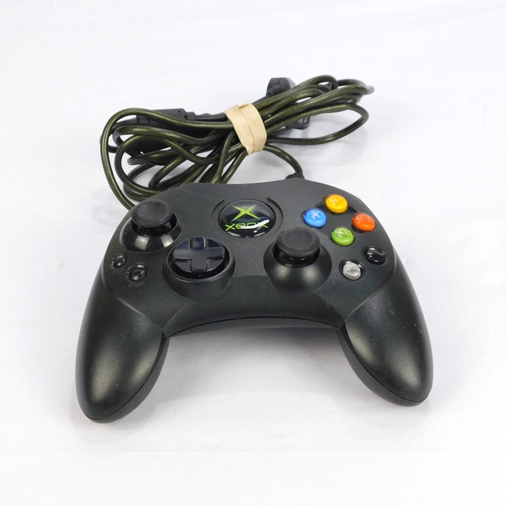Microsoft Original Xbox Controller S Fully Tested w/ Breakaway Cable X08-69873