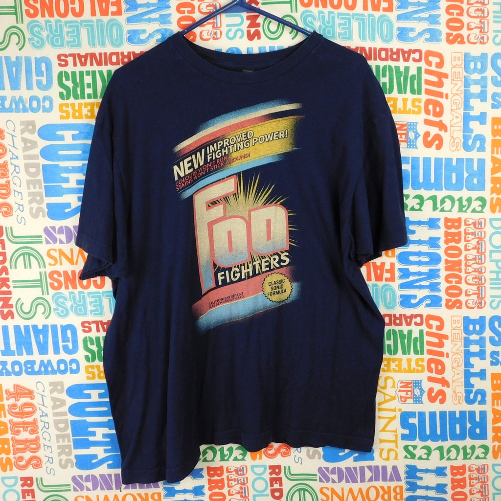 Foo Fighters "New Improved Fighting Power" T Shirt - Size XL