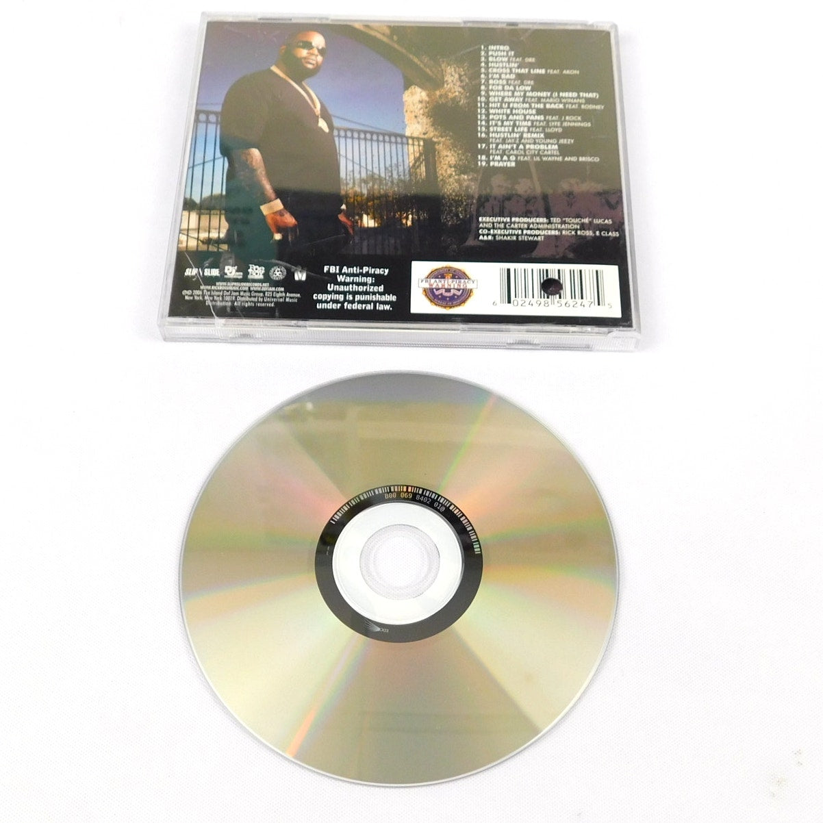 Rick Ross Port Of Miami Promo Advance CD Tested 2006 Def Jam B0006984-02