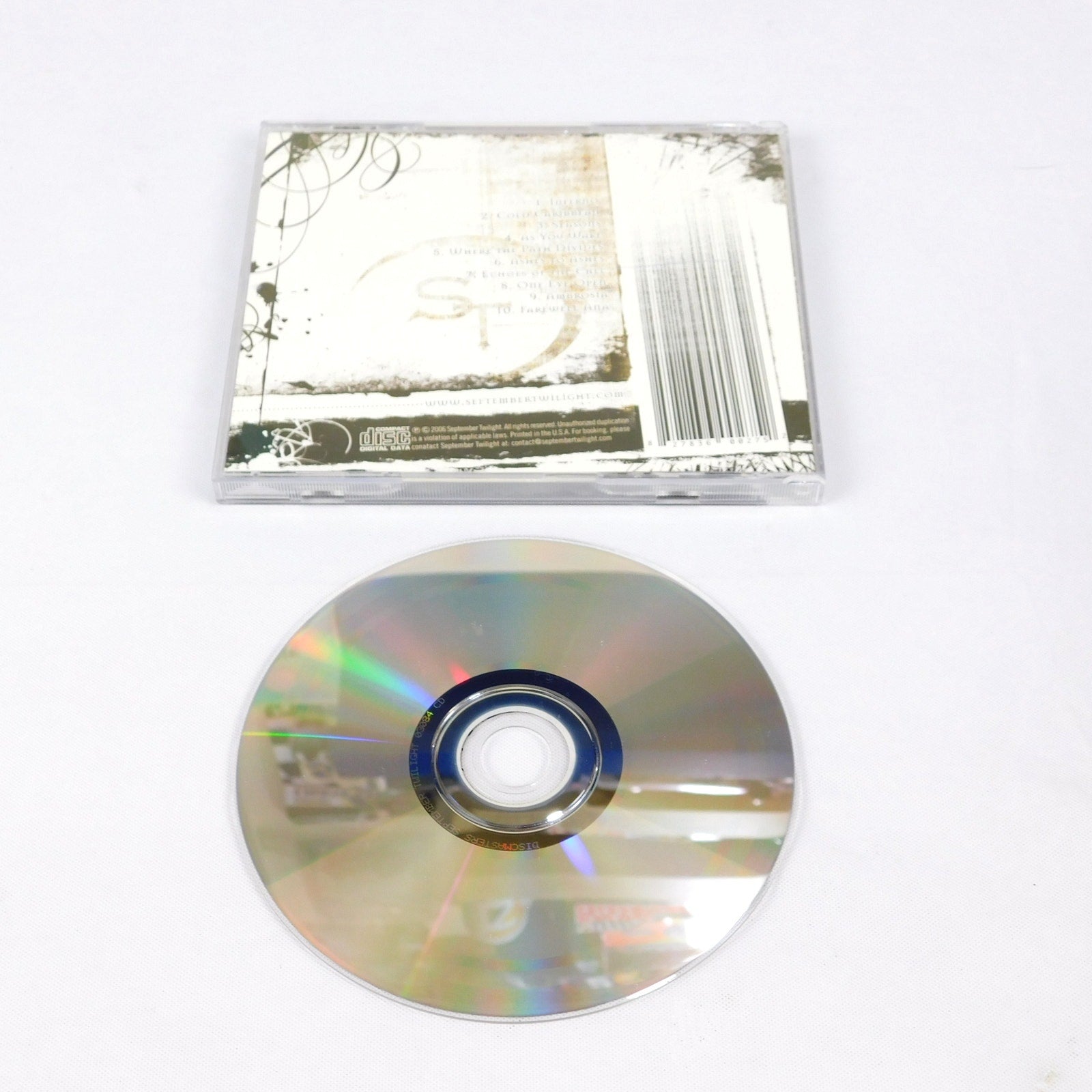 September Twilight Evolution CD Tested 2006 Sidehatch Entertainment
