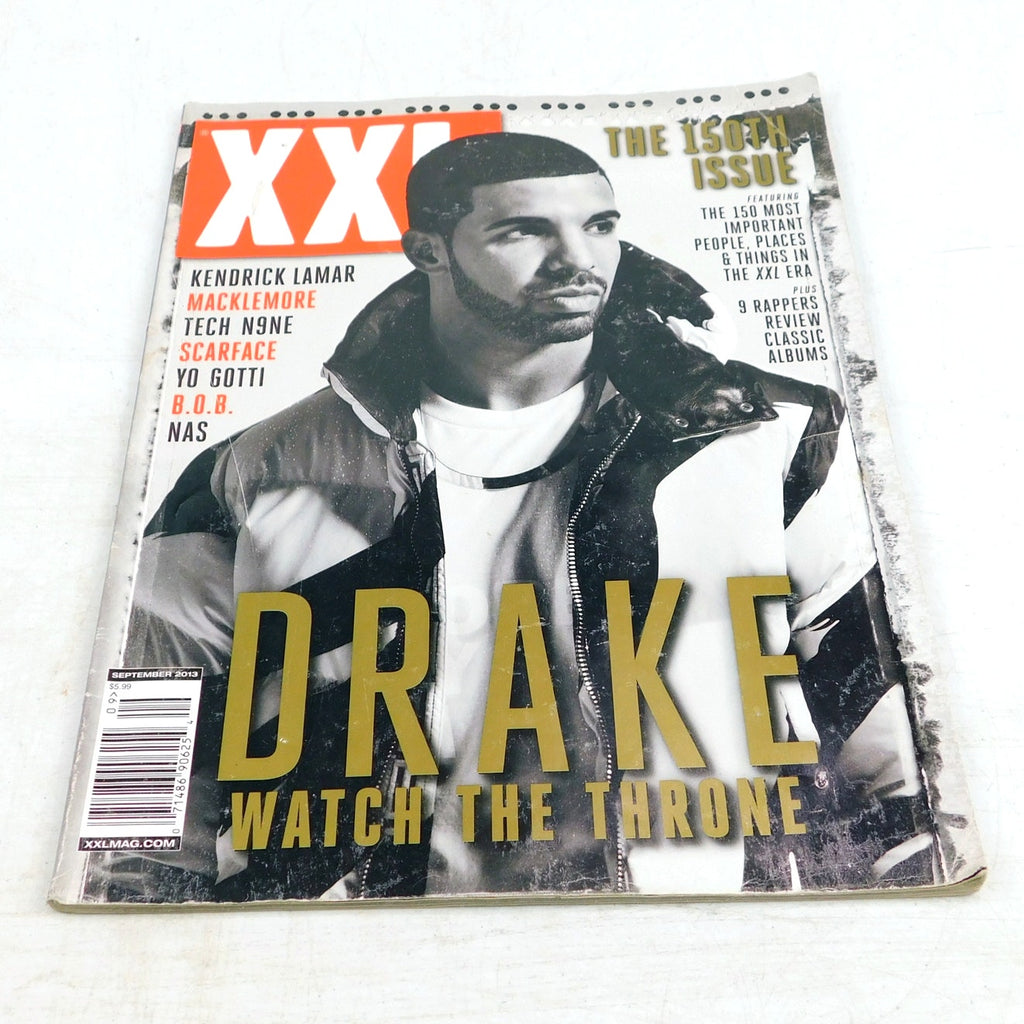 XXL Magazine September 2013 Drake Cover 150th Issue Watch The Throne