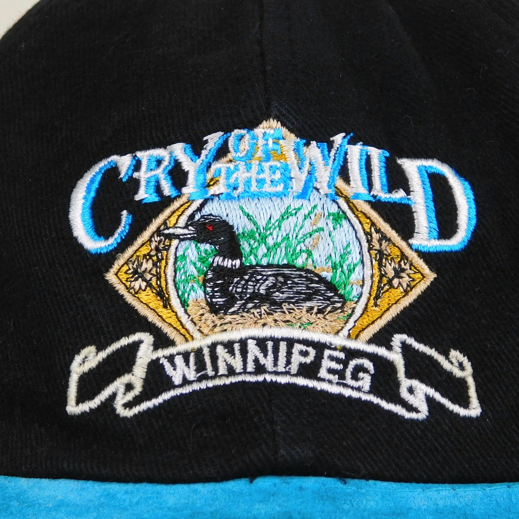 90s Winnipeg "Cry Of The Wild" Strapback Hat - Adjustable