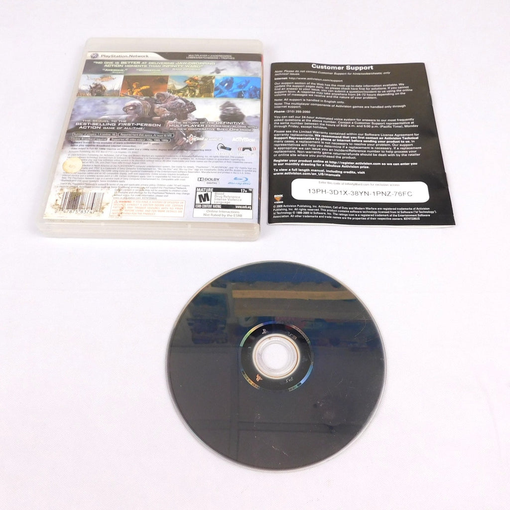 Call Of Duty Modern Warfare 2 Sony Playstation 3 PS3 Tested Working Complete CIB