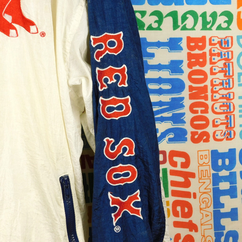90s Boston Red Sox Full Zip Windbreaker - Size L