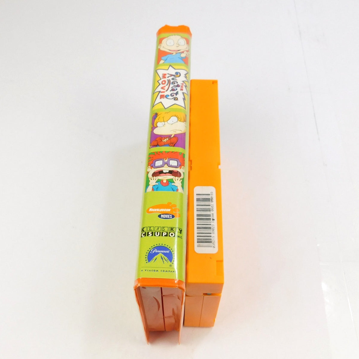 The Rugrats Movie VHS 1998 Tested Orange Cassette Clam Shell Nickelodeon