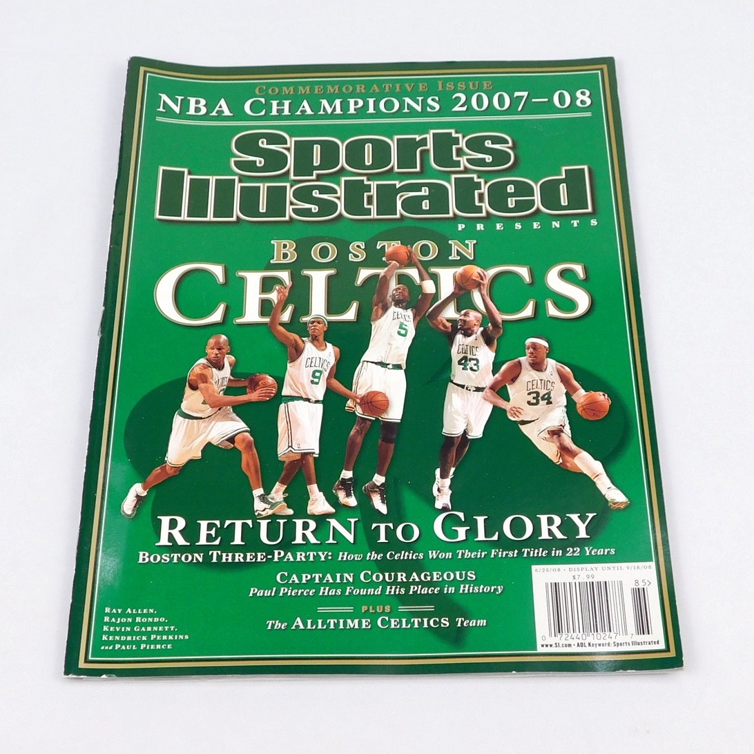 Sports Illustrated 2008 Boston Celtics Commemorative Issue NBA Finals Champions