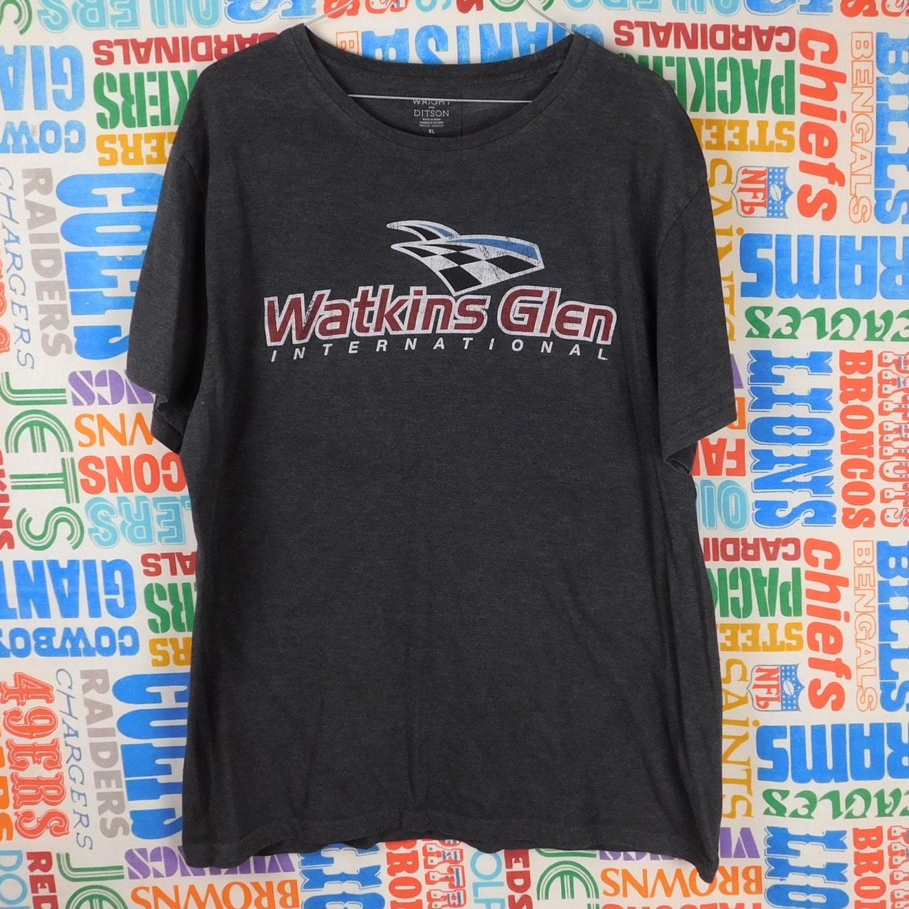 Wright And Ditson Watkins Glen International Logo T Shirt - Size XL