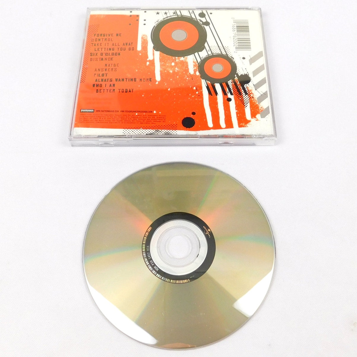 Faktion Self Titled CD 2006 Tested Roadrunner Records 168 618 200-2