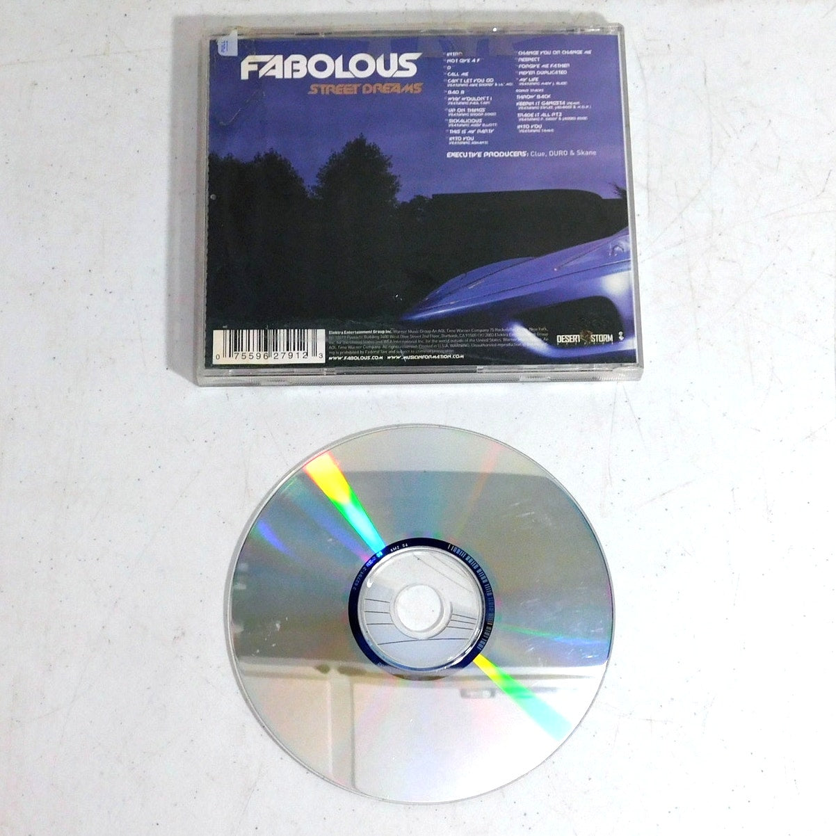 Fabolous Street Dreams CD Tested 2003 Desert Storm 62791-2