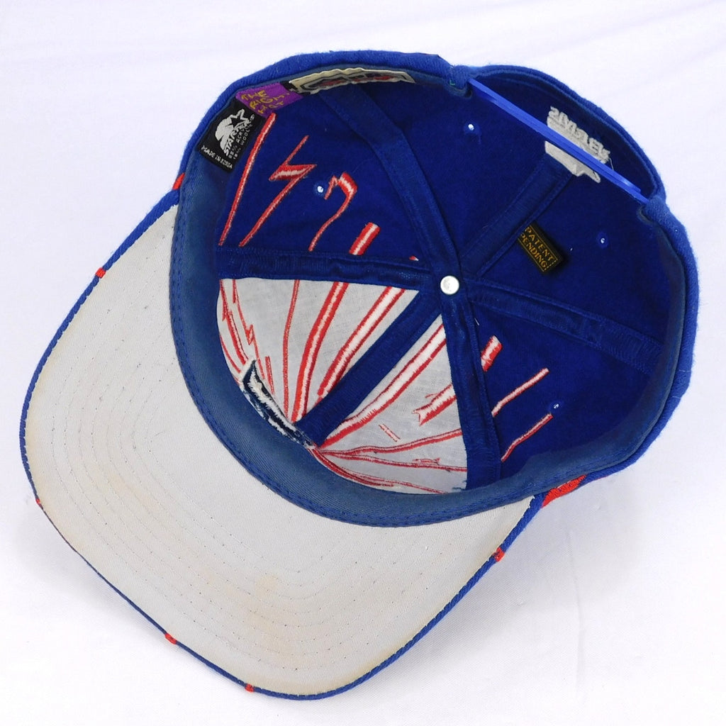 90s New England Patriots Starter Collision Hat - Adjustable (Washed & Reshaped)