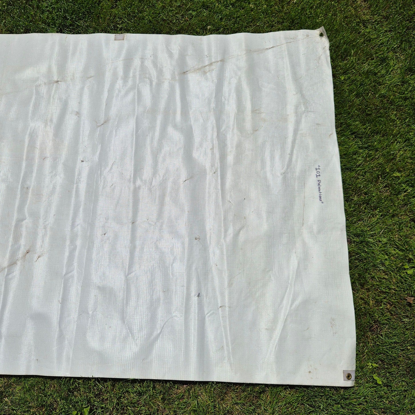 Disney 101 Dalmatians Movie Theater Vinyl Banner 10' x 4' Thanksgiving 1996
