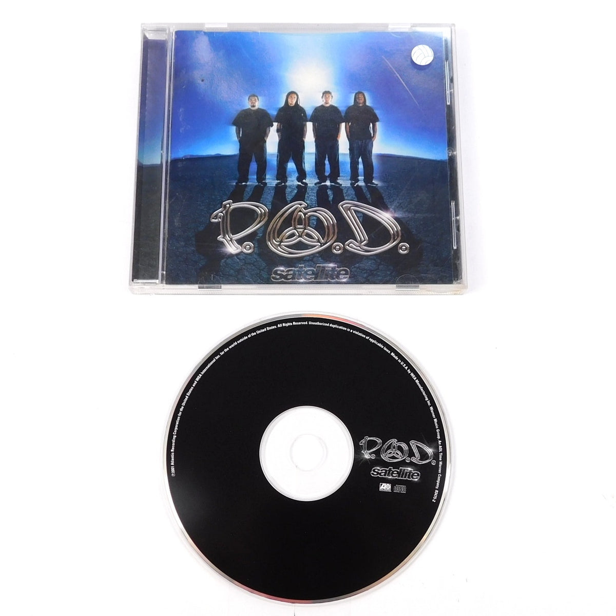 POD Satellite CD 2001 Tested Atlantic Records 83475-2 Nu Metal