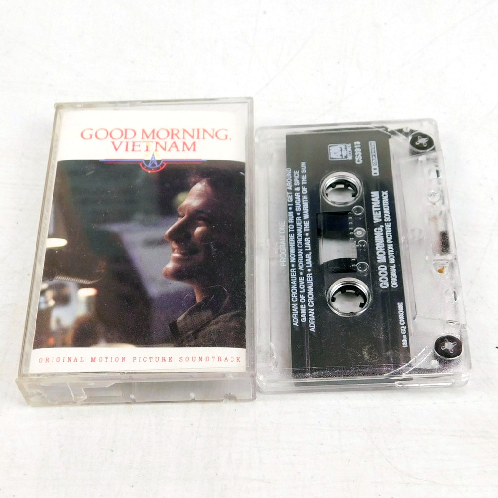 Good Morning Vietnam Movie Soundtrack Cassette 1988 Tested A&M Records CS3913