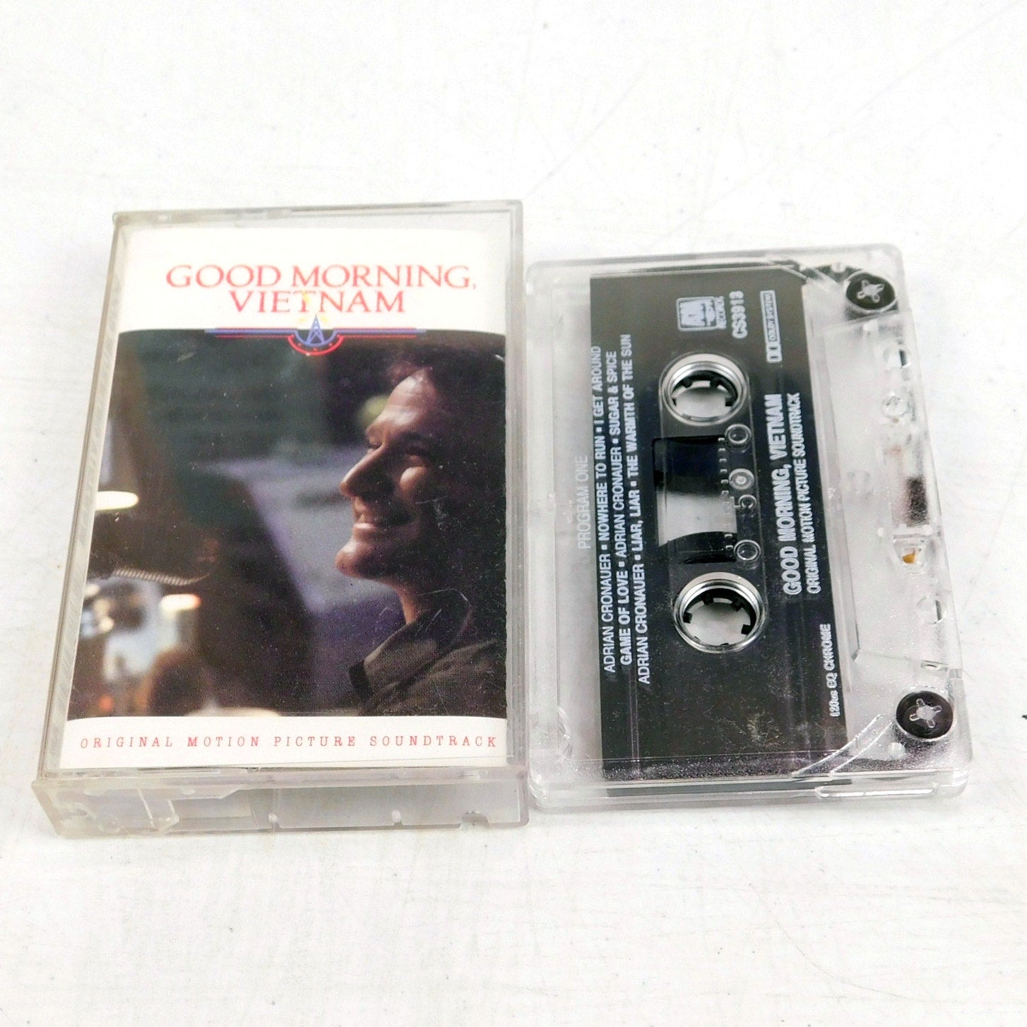 Good Morning Vietnam Movie Soundtrack Cassette 1988 Tested A&M Records CS3913
