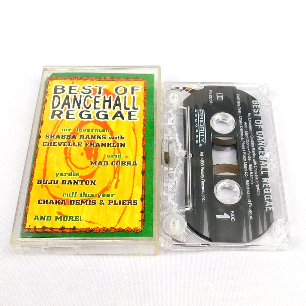 Best Of Dancehall Reggae Cassette Tested 1993 Compilation Priority P4 53758
