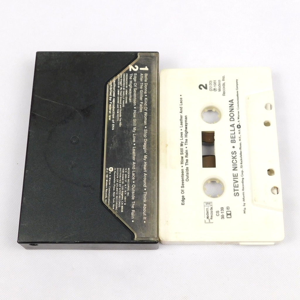 Stevie Nicks Bella Donna Cassette 1981 Tested Modern Records CS 38-139