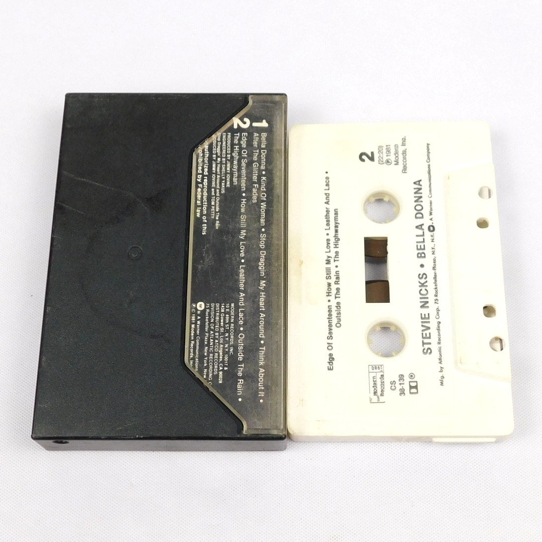 Stevie Nicks Bella Donna Cassette 1981 Tested Modern Records CS 38-139