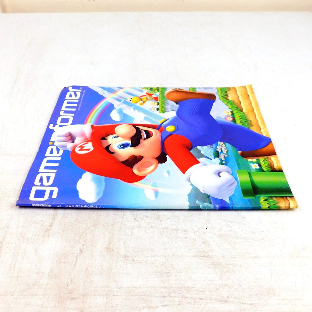 Game Informer Magazine Issue 234 October 2012 New Super Mario Bros Wii U Cover