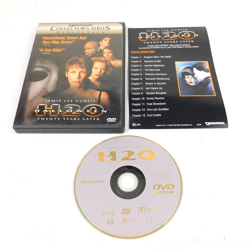 Halloween H2O DVD Tested Working Dimension Collector's Series 1999