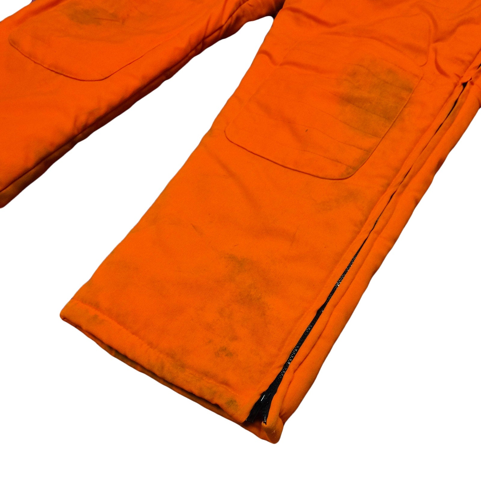 Vintage Winchester Hunting Outfit Size L Jacket Size XL Pants Hat Blaze Orange