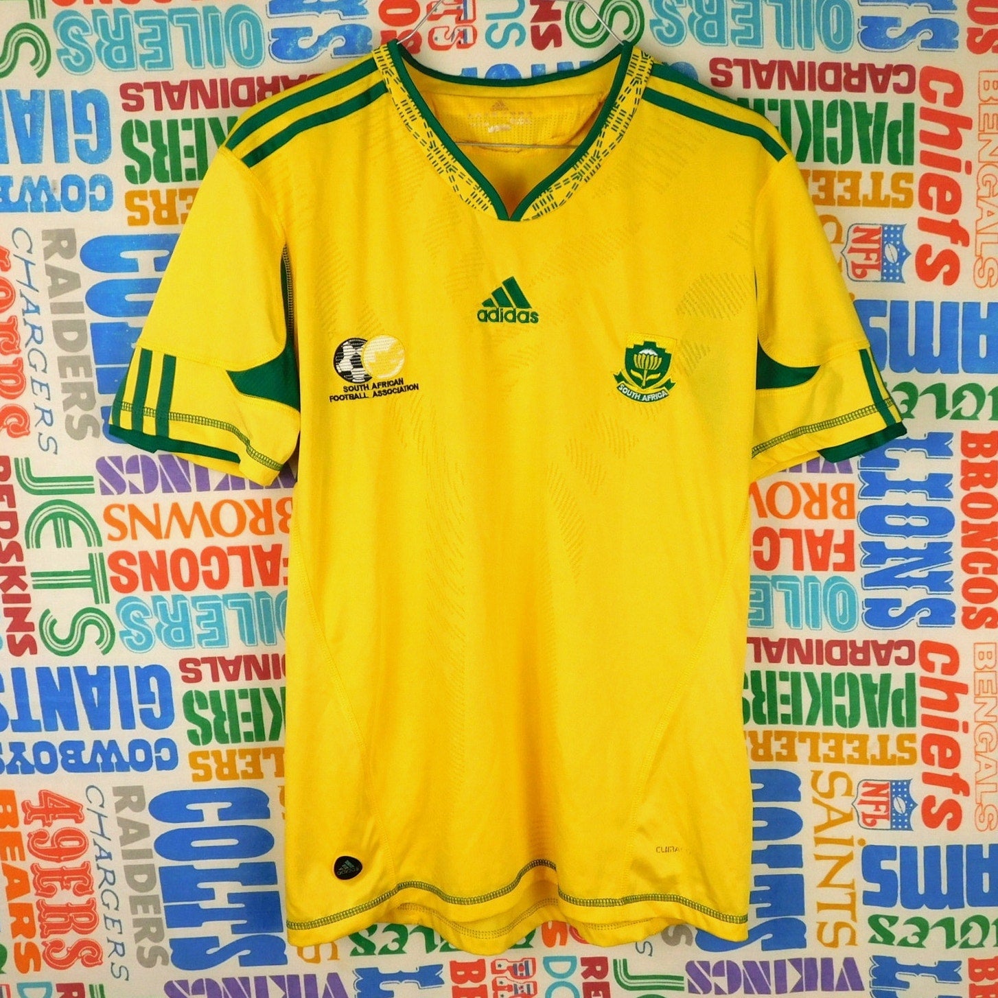 2010 Adidas South Africa Home Soccer Jersey - Size S